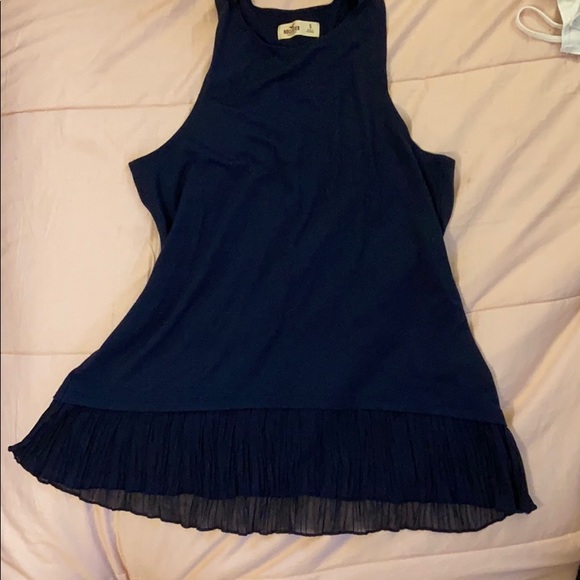 Navy blue Hollister tank - Picture 1 of 2